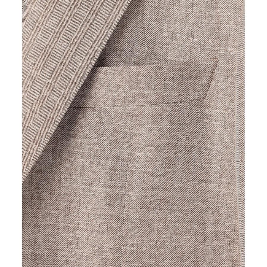 【Loro Piana Fabric】SUMMER TIME ジャケット_ヘリンボーン織の画像