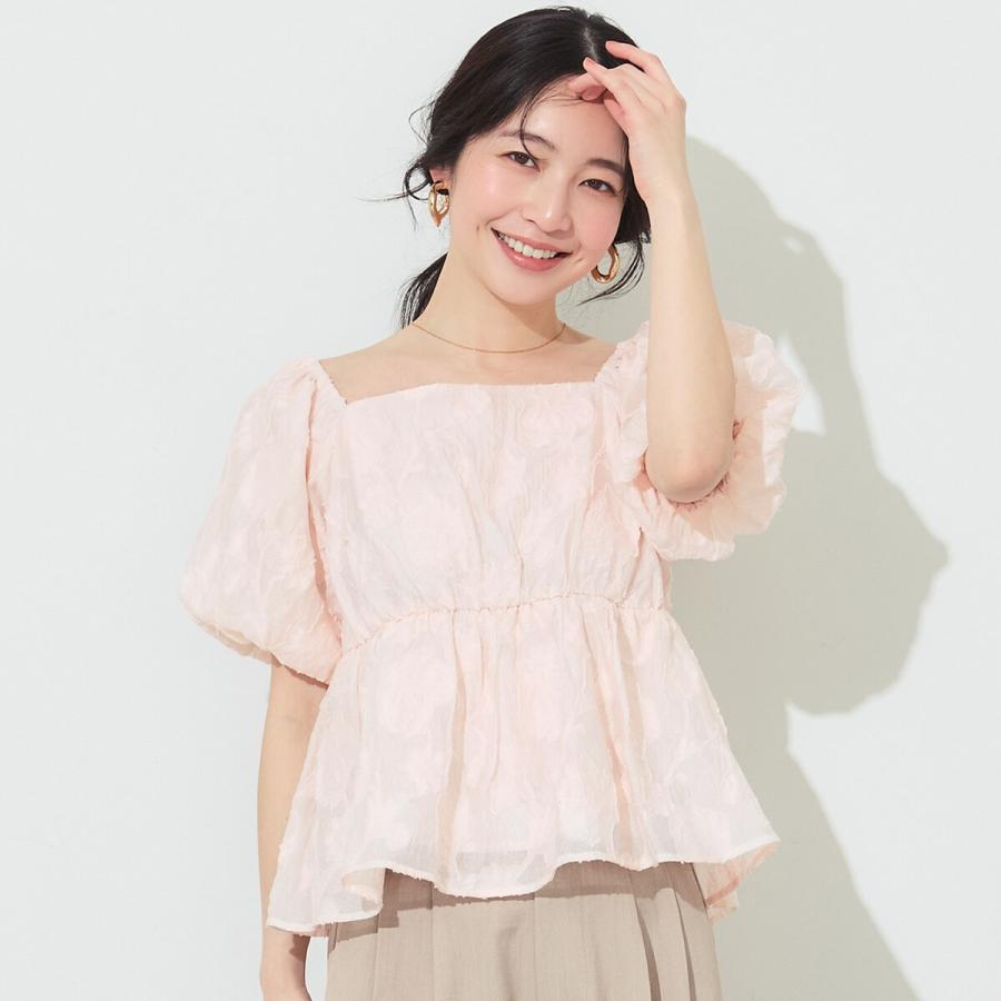 coca（コカ） フラワージャカードブラウス 全2色 : マルイ(丸井)Yahoo