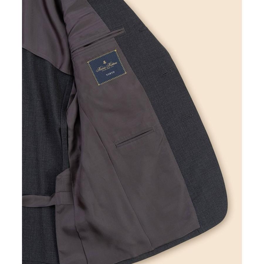 Brooks Brothers Explorer　ウール　ハイツイスト　ハウンドトゥース　段返り３釦の画像