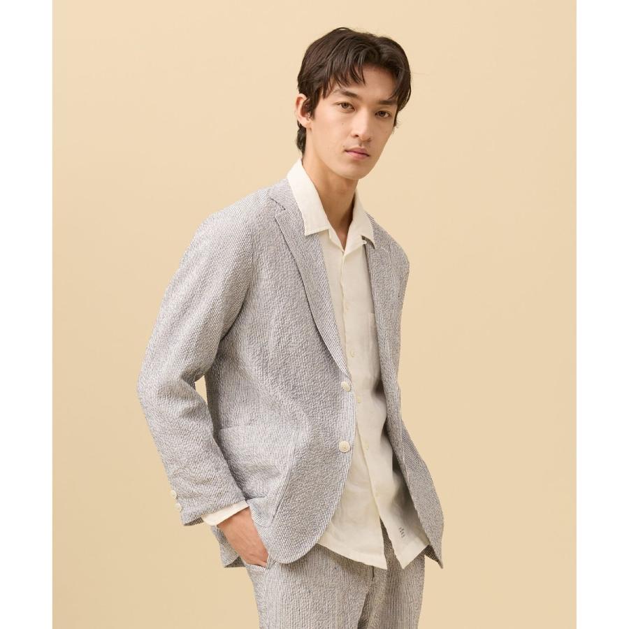 【SHACKET】ストレッチリネンサッカー ジャケット