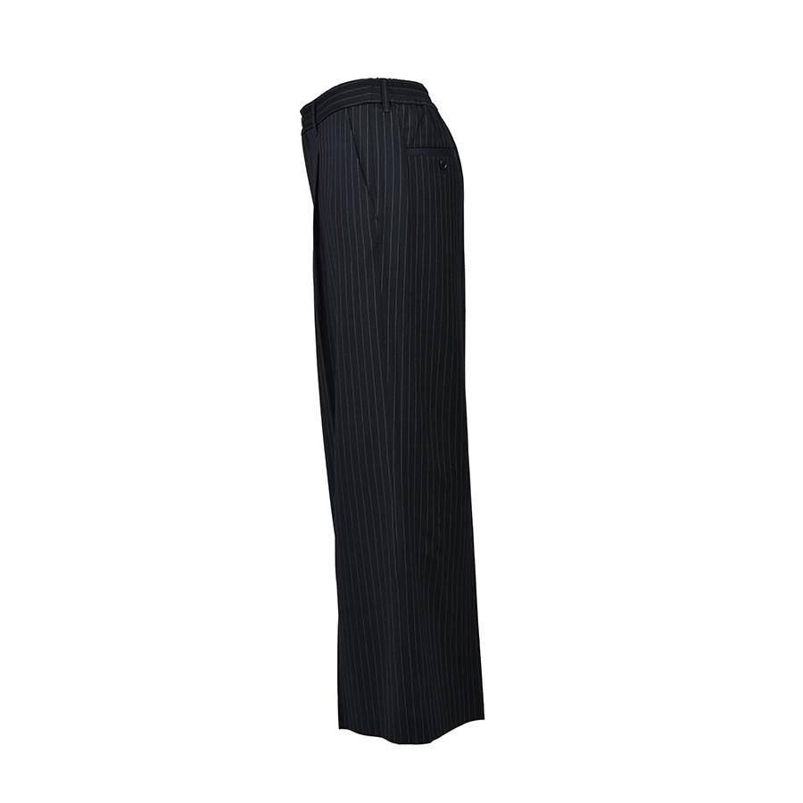 TUCK WIDE SLACKS / ネイビーストライプ [BR26SS-P1008]
