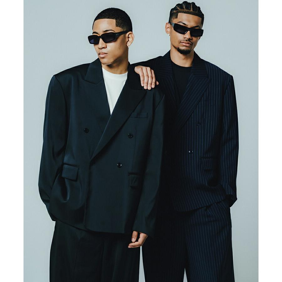 TUCK WIDE SLACKS / ブラック [BR26SS-P1008]