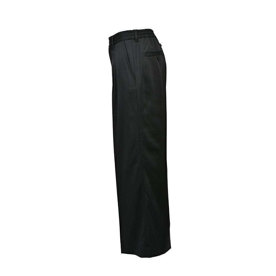 TUCK WIDE SLACKS / ブラック [BR26SS-P1008]