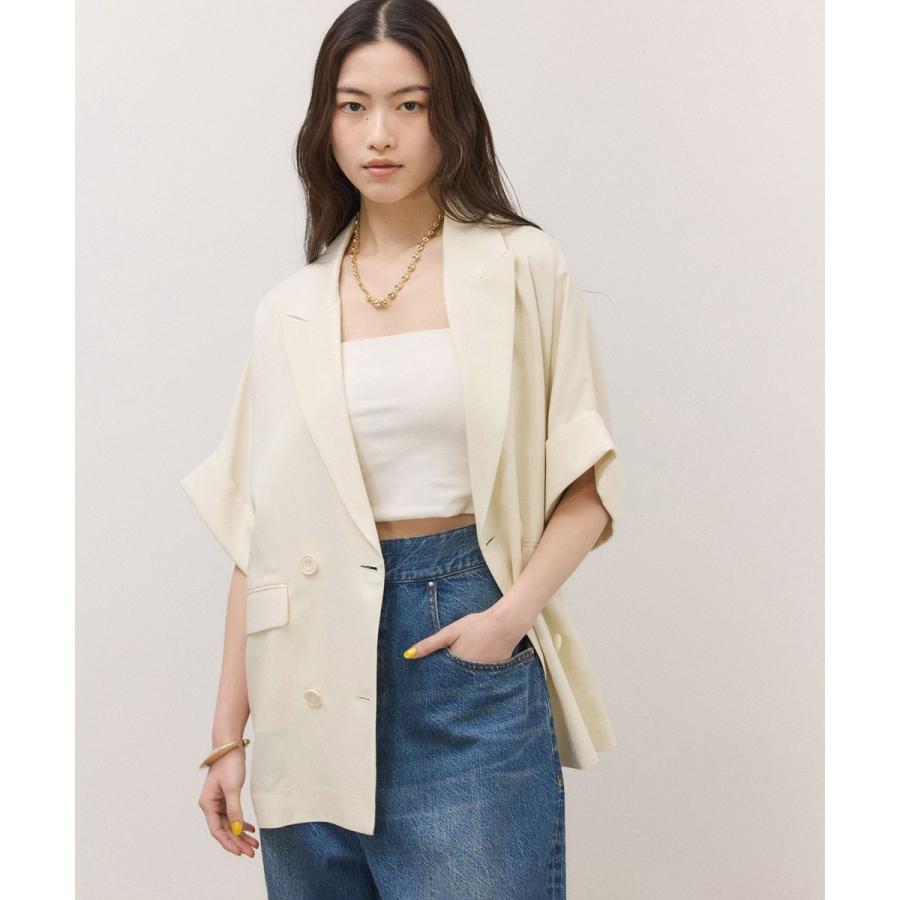 【サステナブル】ショートスリーブシャツジャケットの画像