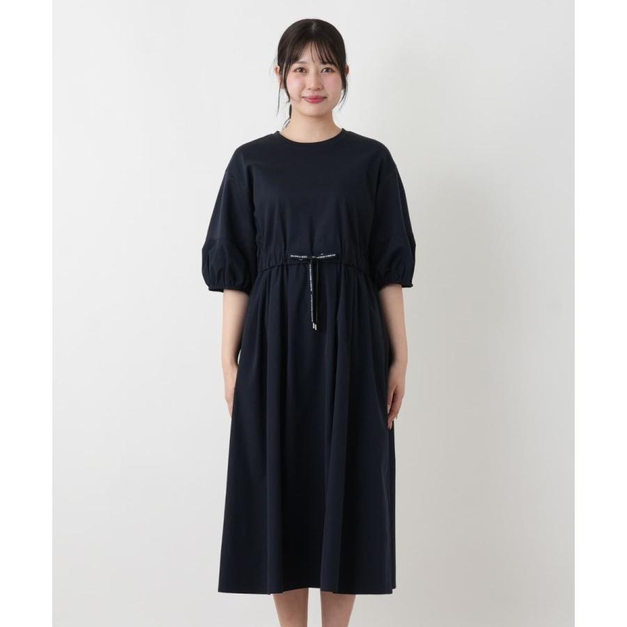 洗えるウエストリボンフレアワンピース【MUSE BY ROCHAS Premiere】の画像