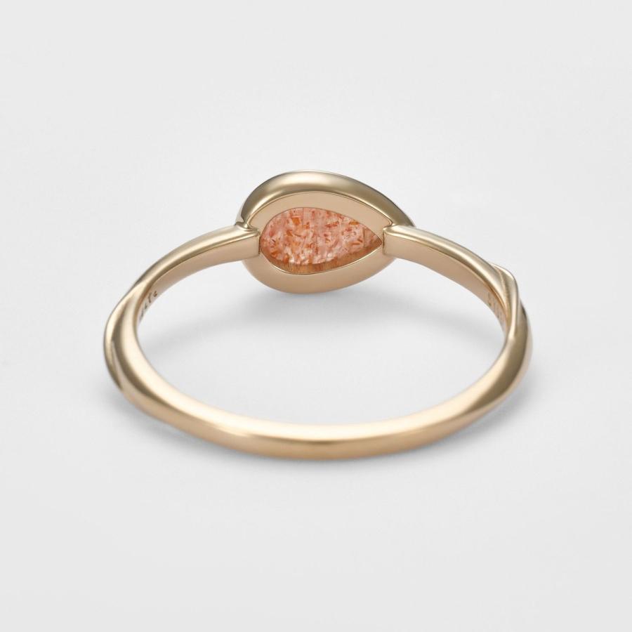 agete（アガット） サンストーンリング【Colors Ring Series