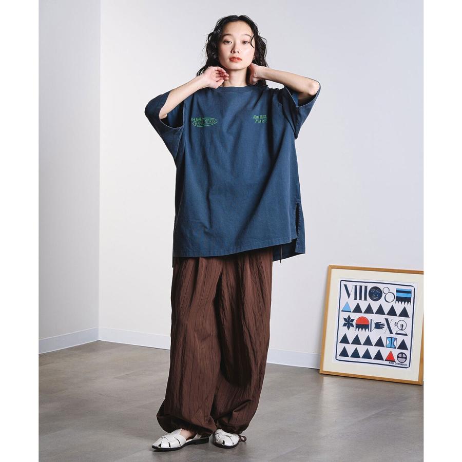 ROSE BUD（ローズバッド） 【Champion別注】LOGO EMBROIDERY BIG TEE