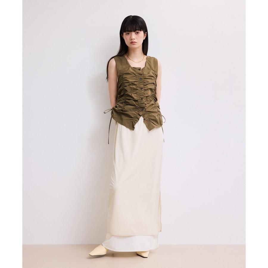 ADAM ET ROPE'（アダムエロペ） 【WEB限定】シャーリングジレ : マルイ