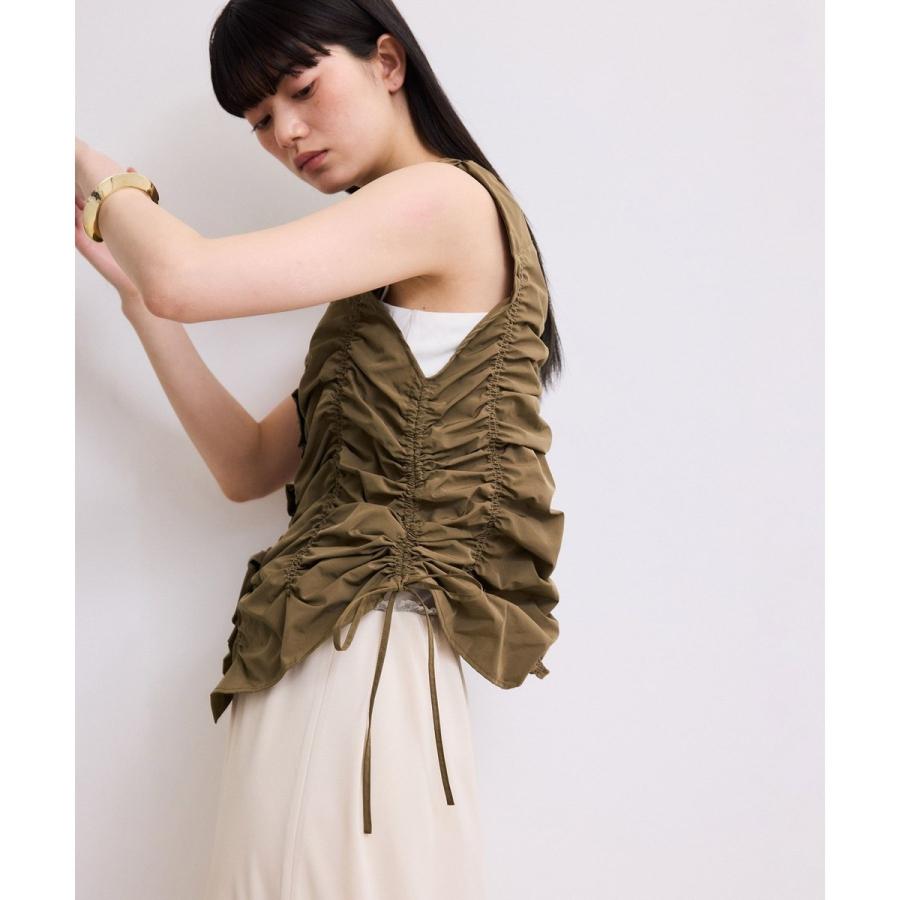 ADAM ET ROPE'（アダムエロペ） 【WEB限定】シャーリングジレ : マルイ