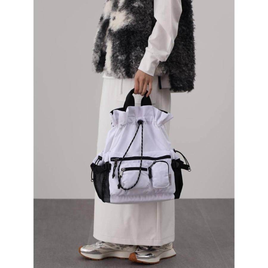 LASUD（ラシュッド） 3WAYバッグパック(white/gray/black) : マルイ