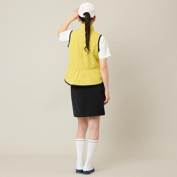 【Women's】バックギャザージップベストの画像