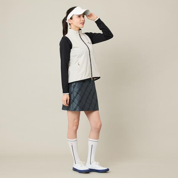【Women's】バックギャザージップベストの画像