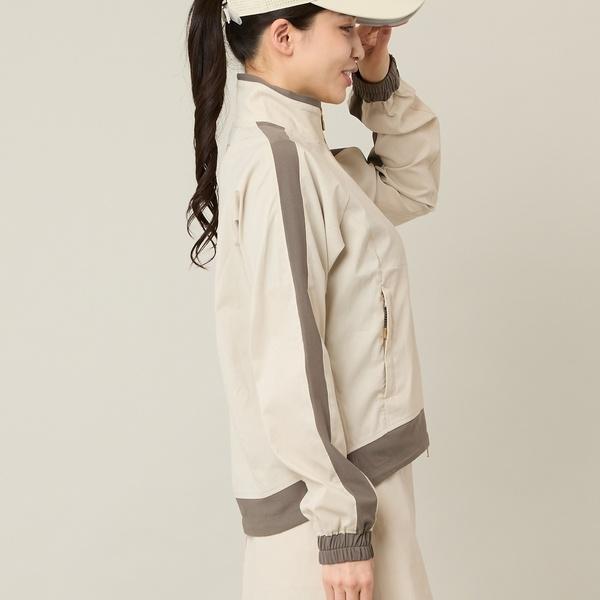 【Women's】【接触冷感／UVカット／撥水】ストレッチブルゾンの画像