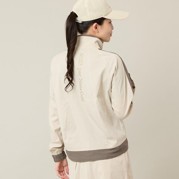 【Women's】【接触冷感／UVカット／撥水】ストレッチブルゾンの画像