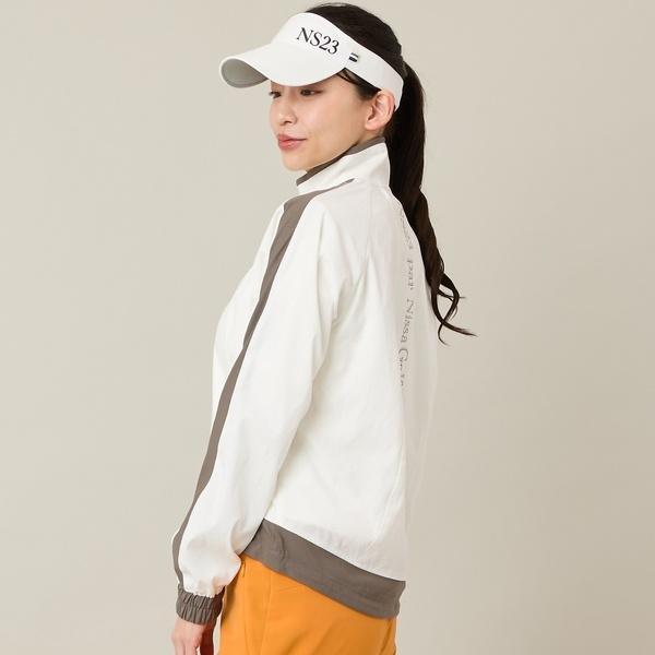 【Women's】【接触冷感／UVカット／撥水】ストレッチブルゾンの画像