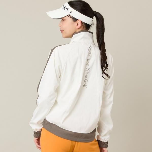 【Women's】【接触冷感／UVカット／撥水】ストレッチブルゾンの画像