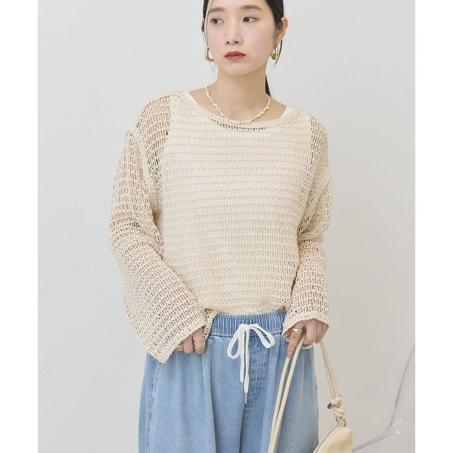 AMERICAN HOLIC（アメリカンホリック） 刺繍メッシュプルオーバー