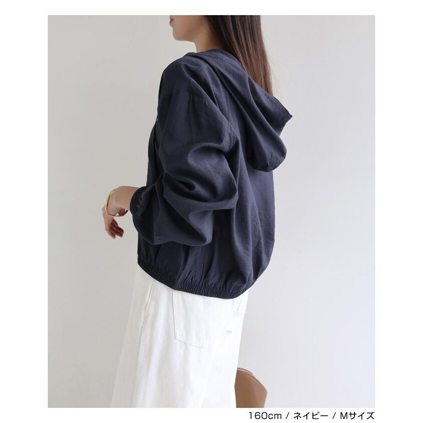 フーディ 長袖 シアー シャツ evernavy エバーネイビー : マルイ(丸井