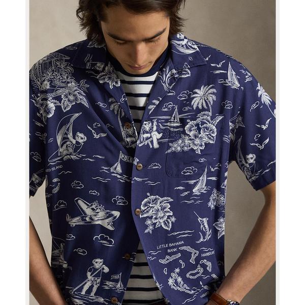 クラシック フィット Polo ベア キャンプ シャツの画像