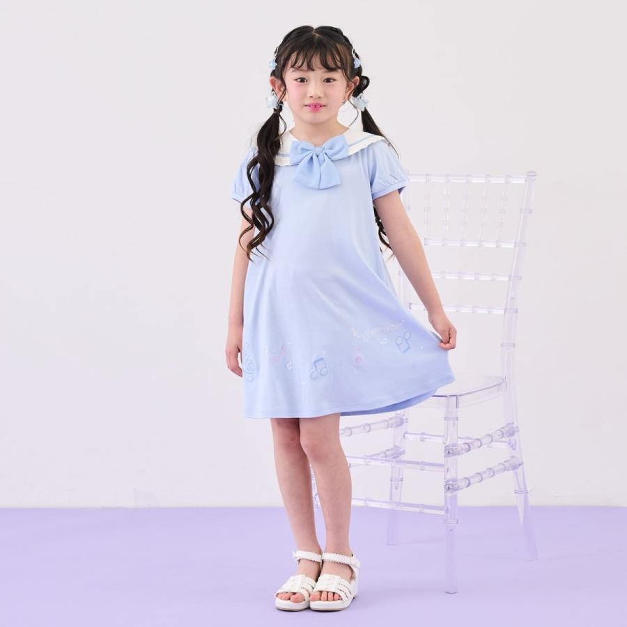 キッズ服(100cm~) メゾピアノ新品新作タグ付き前開き セーラー衿