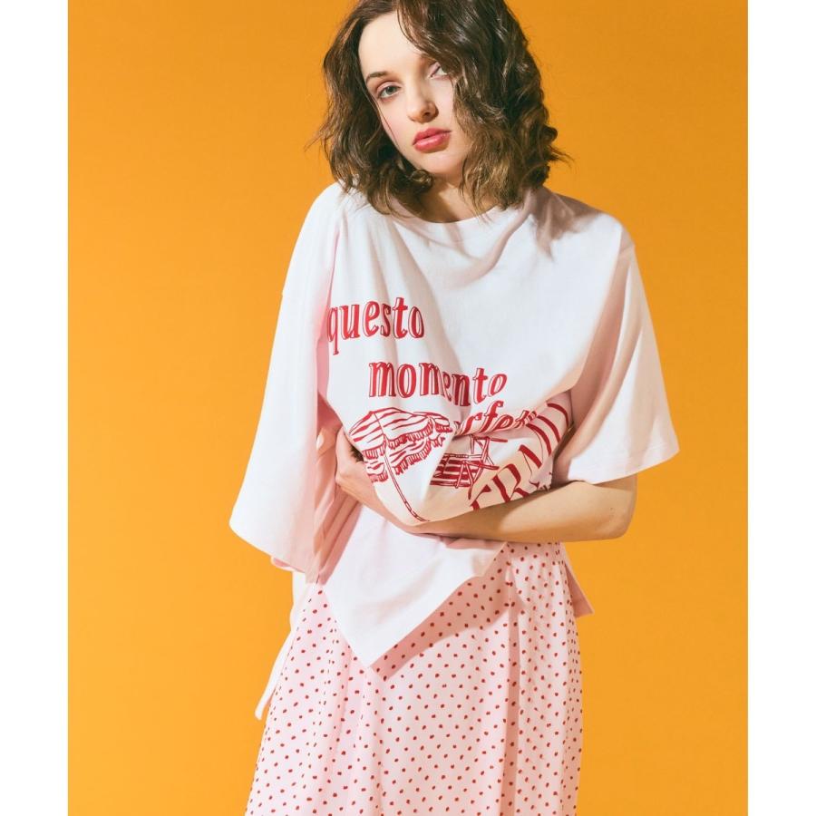 GRACE CONTINENTAL（グレースコンチネンタル） リゾートビーチTシャツ