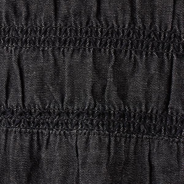 3.5ozデニム スモッキング刺繍ワンピース : マルイ(丸井)Yahoo!店