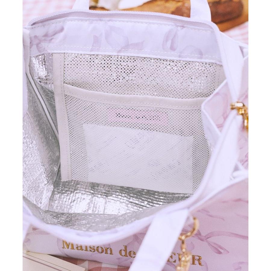 Maison de FLEUR（メゾンドフルール） 【保冷機能付き】リボン柄保冷