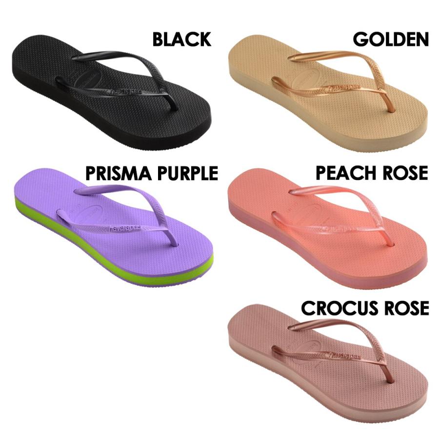ハワイアナス ビーチサンダル 厚底 ヒールアップ havaianas - ハワイアナス ビーチサンダル 厚底 ヒールアップの通販 by