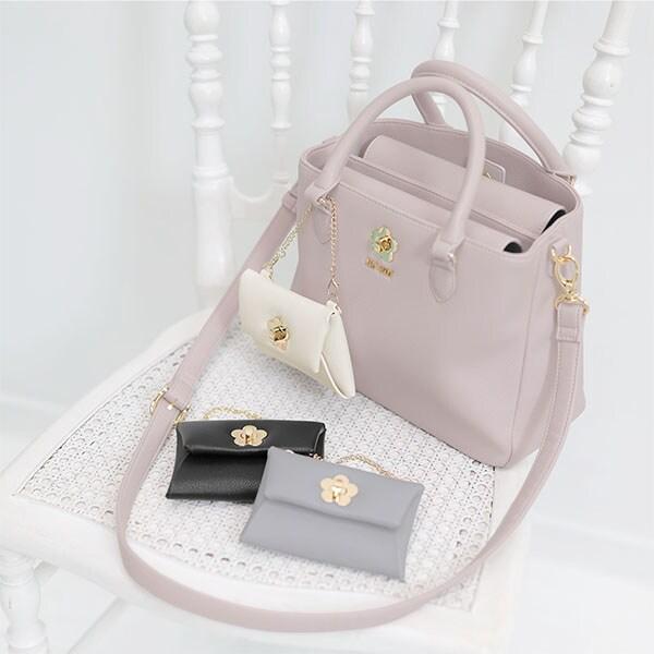 【お取り置き】MARY QUANT2点 デイジードロストポケット 2WAYミニトート（ピーコック） | MARY QUANT