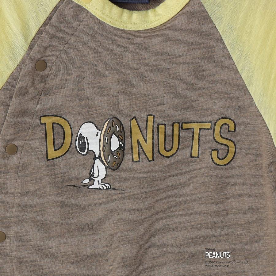 SHIPS KIDS:70〜80cm /PEANUTS スヌーピー プリント ロンパース_10