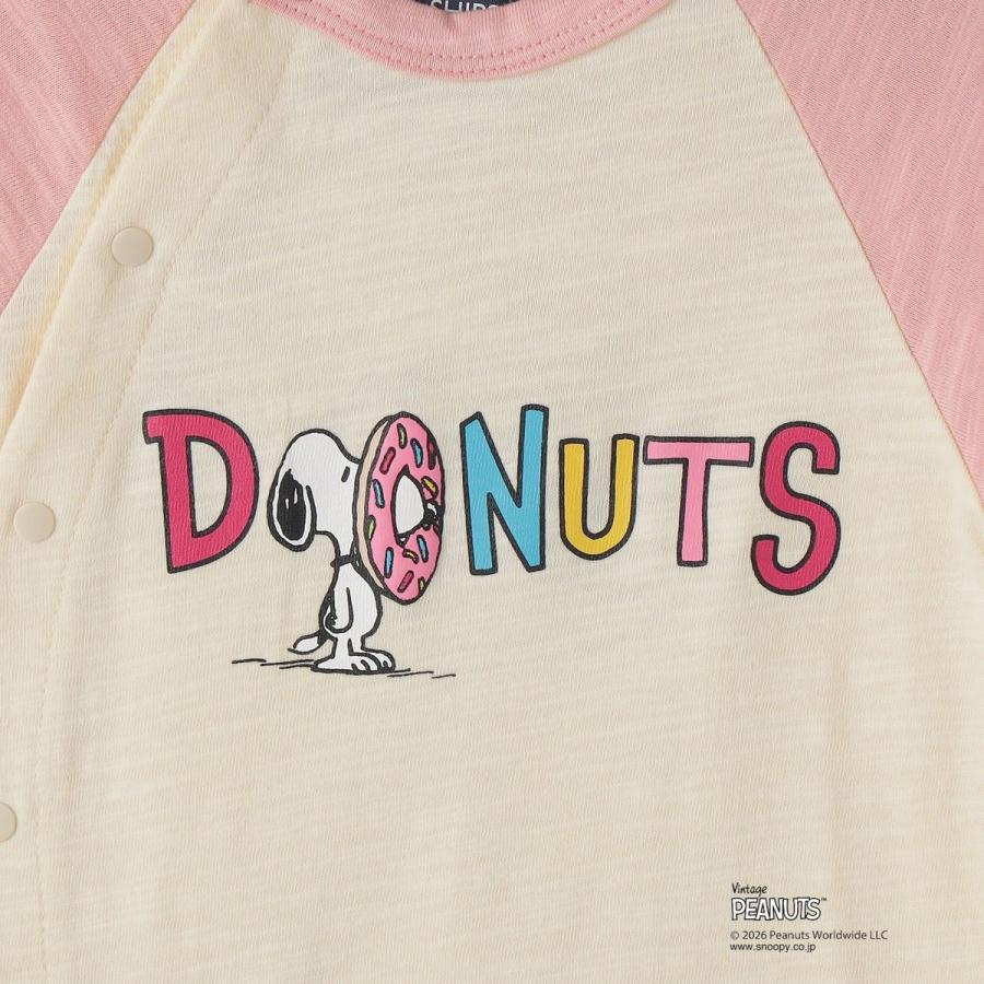 SHIPS KIDS:70〜80cm /PEANUTS スヌーピー プリント ロンパース_8