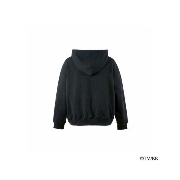 mononoke・made／モノノケ・メイド／HOODIE／FLOWER／BLACKの画像