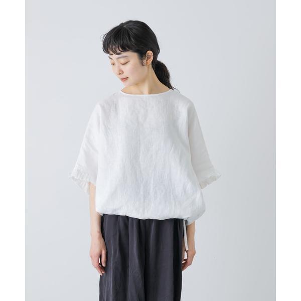 新品タグ付き かぐれ リネンフリルスリーブプルオーバー OFF かぐれ リネンフリルスリーブプルオーバー : マルイ(丸井)Yahoo!店