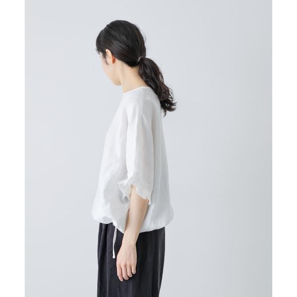 かぐれ リネンフリルスリーブプルオーバー : マルイ(丸井)Yahoo!店