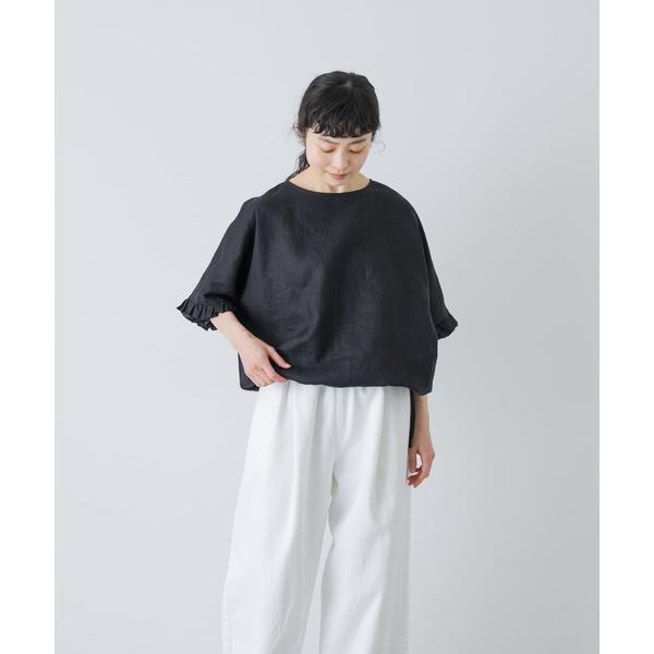 かぐれ リネンフリルスリーブプルオーバー : マルイ(丸井)Yahoo!店
