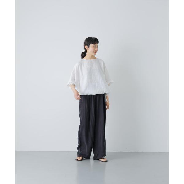 かぐれ リネンフリルスリーブプルオーバー : マルイ(丸井)Yahoo!店