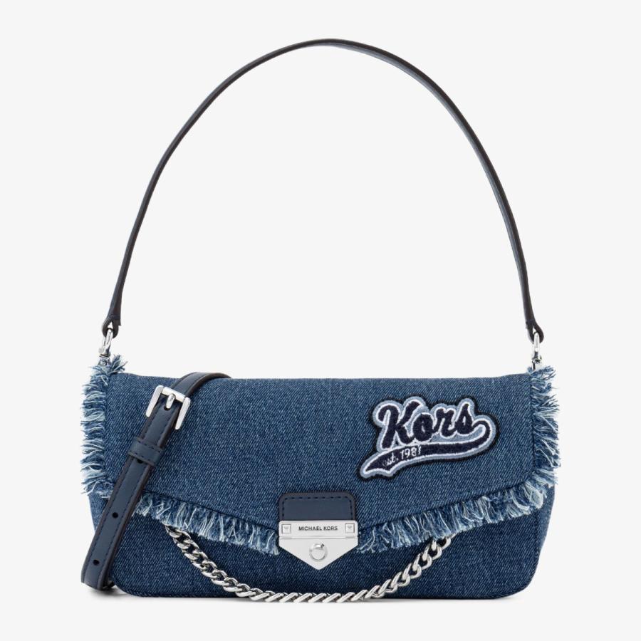 【美品】MICHAEL KORS デニム ボディバッグ MICHAEL KORS（マイケルコース） SOHO デニム コンバーチブル