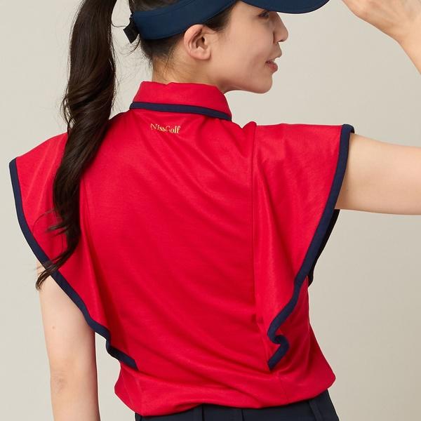 【Women's】【吸水速乾】ラッフルスリーブプルオーバー_10