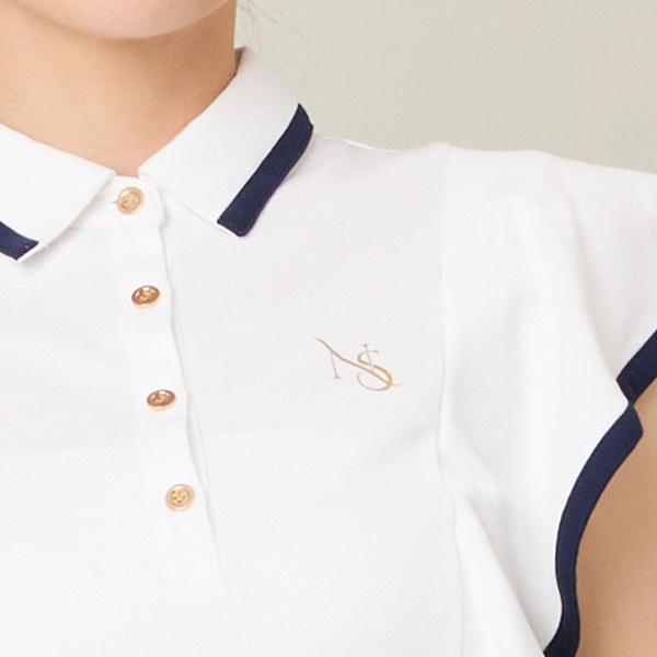 【Women's】【吸水速乾】ラッフルスリーブプルオーバー_6