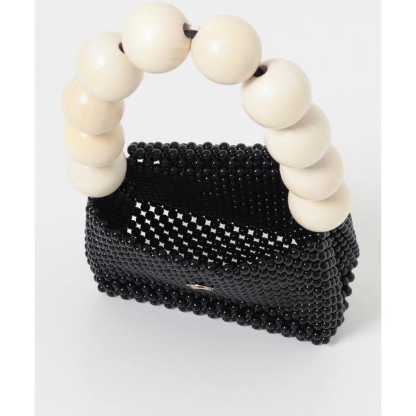 TOOS　WOOD BALL HANDBAGの画像