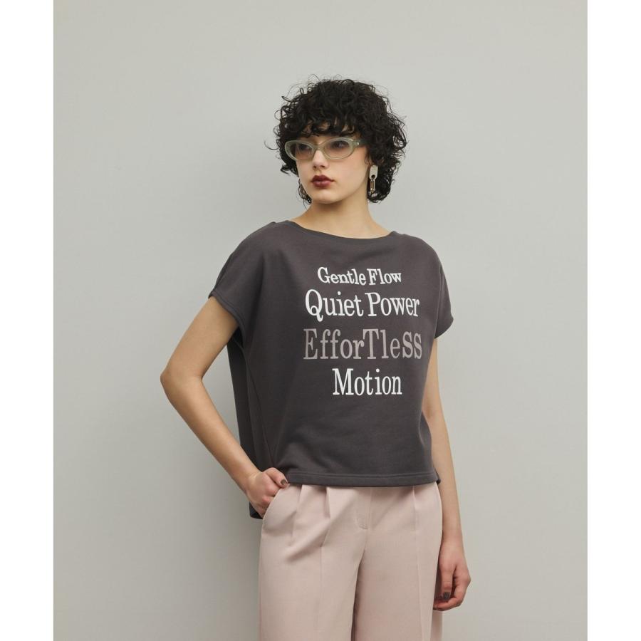GRACE CONTINENTAL（グレースコンチネンタル） ルーズロゴTシャツ