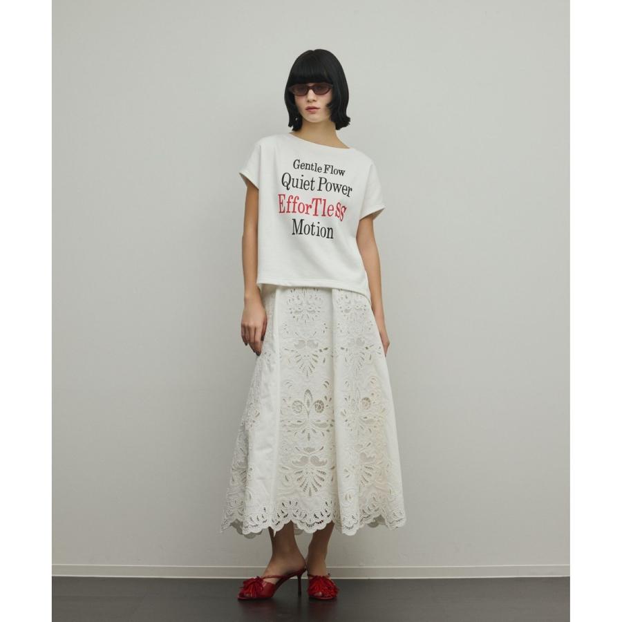 GRACE CONTINENTAL（グレースコンチネンタル） ルーズロゴTシャツ