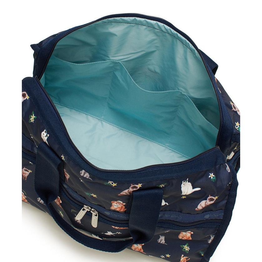 ✨日本限定・美品 レスポートサック ボストンバッグ ジャガードストラップ 鍵付き LeSportsac（レスポートサック） (レスポートサック)ボストンバッグ