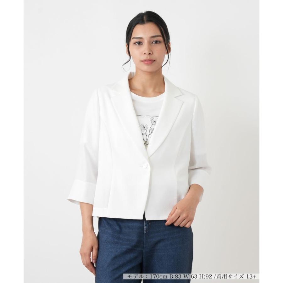 ブレザー【Leilian WHITE LABEL】【ライトオケージョン】の画像