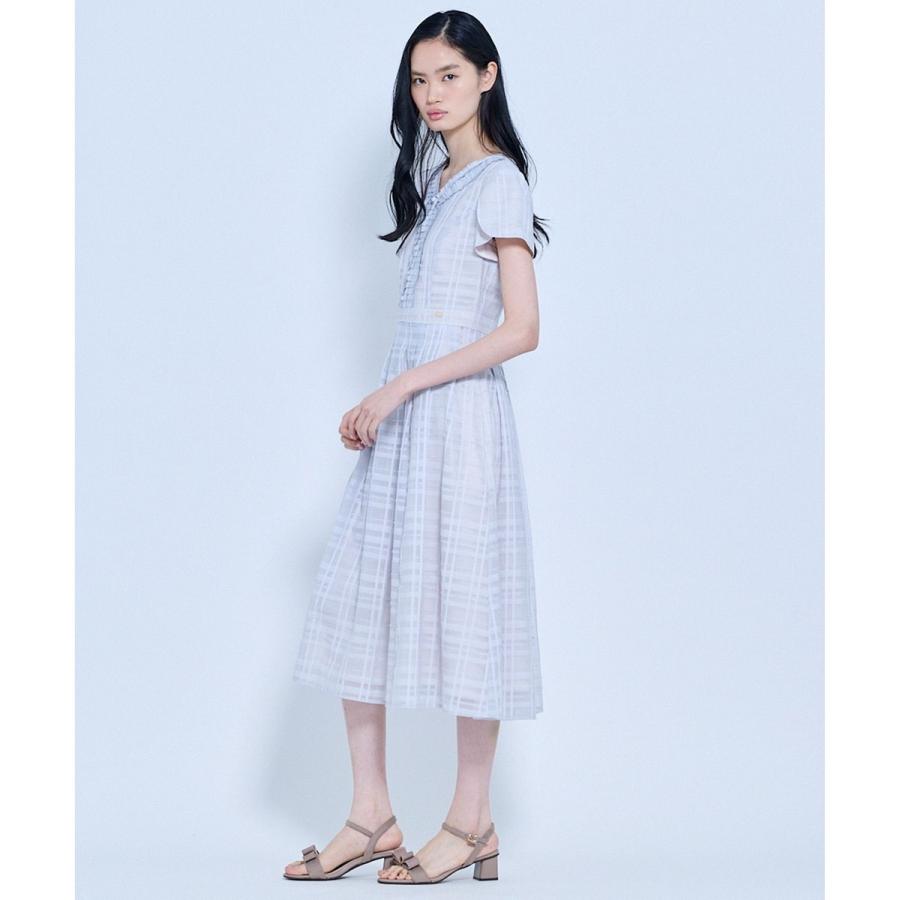 【星風まどかさん着用】FLOATING CHECK ドレスの画像