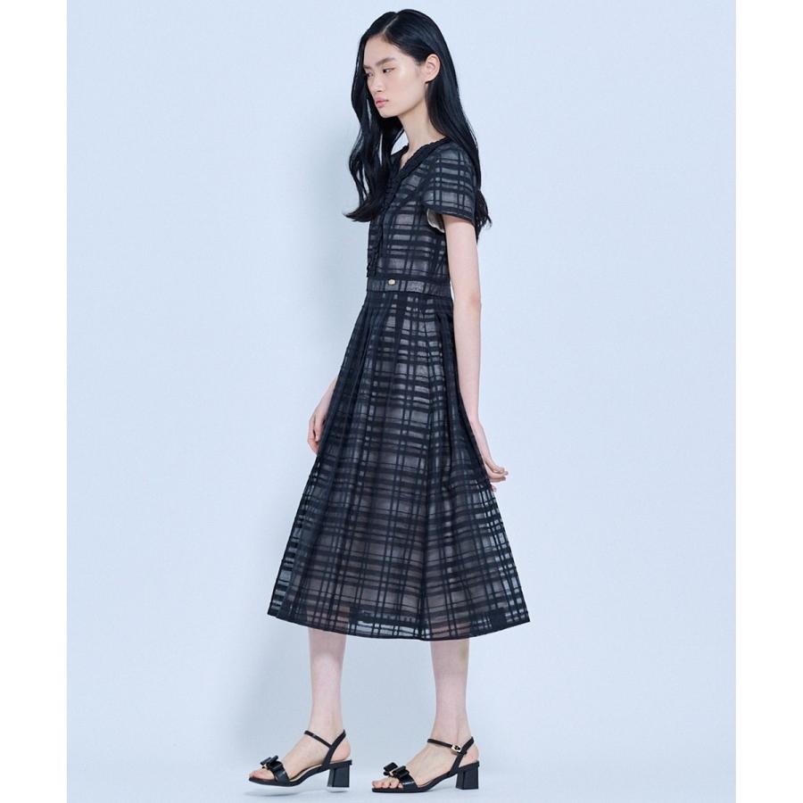 【星風まどかさん着用】FLOATING CHECK ドレスの画像