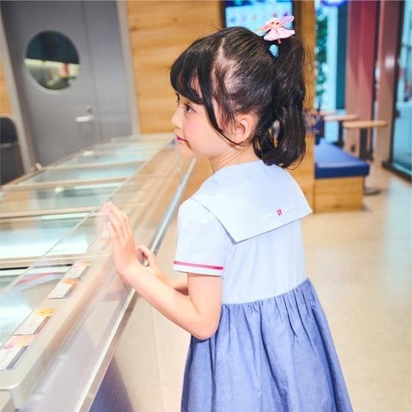 メゾピアノ　【サーティワン アイスクリーム】セーラーワンピース　120cm 新品 サーティワン アイスクリーム】セーラーワンピース : マルイ(丸井