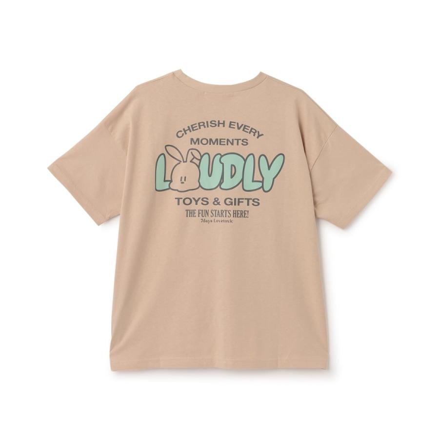 LOVETOXIC 【7days/綿100％】ウサギモチーフBig半袖Tシャツ : マルイ