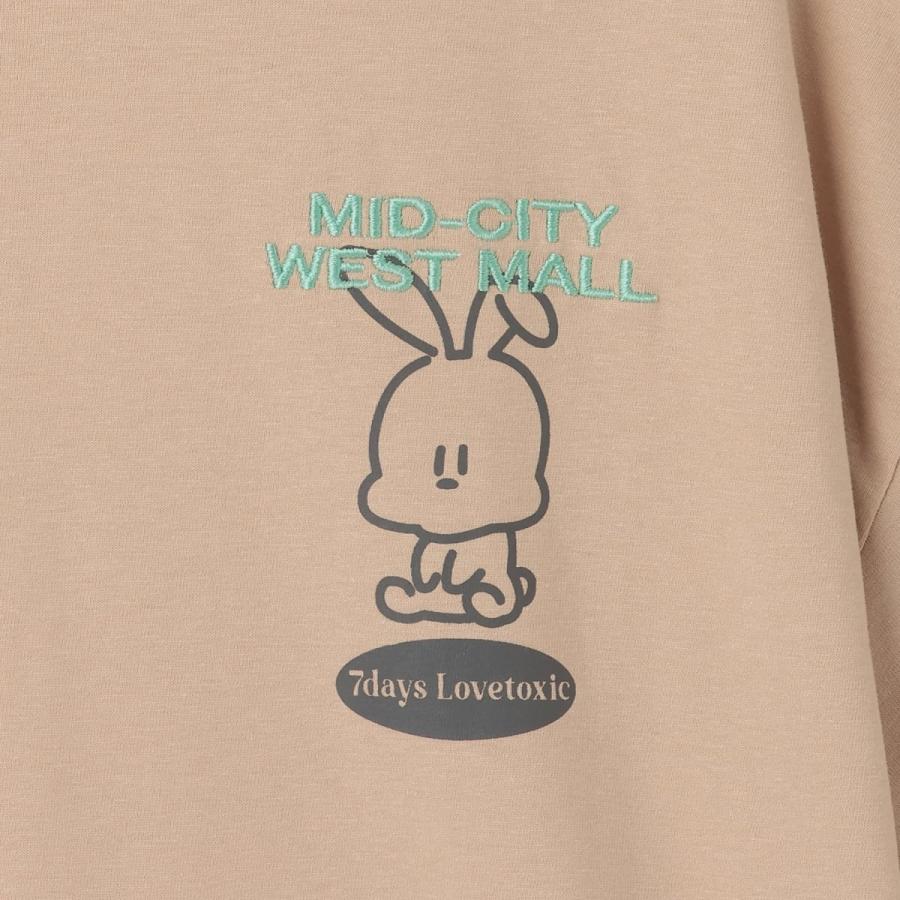LOVETOXIC 【7days/綿100％】ウサギモチーフBig半袖Tシャツ : マルイ