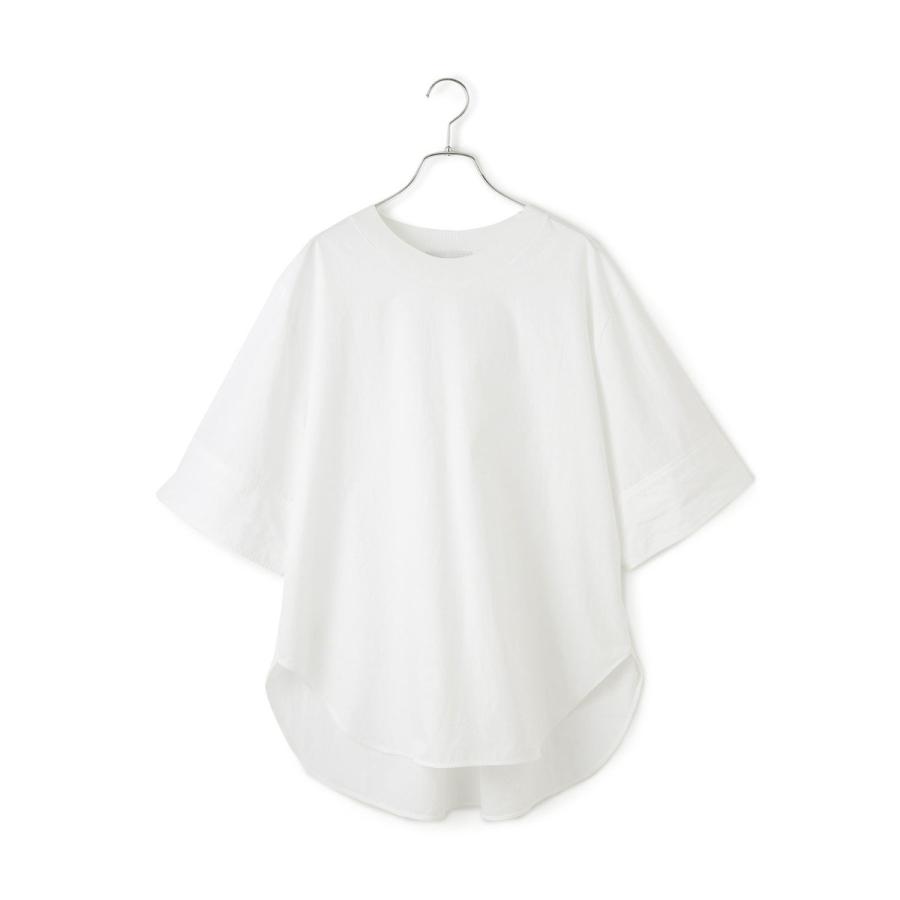 【新品　未使用】ADAM ET ROPE タイプライターTEE ブラウス　ピンク ADAM ET ROPE'（アダムエロペ） 【追加】・【サステナブル】タイプ